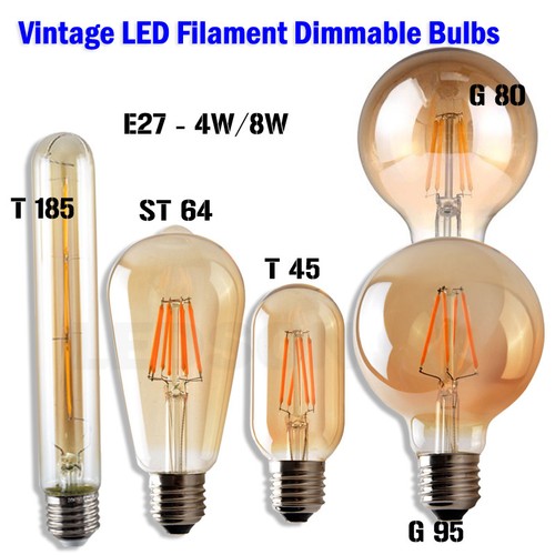Vintage filament led edison - led,