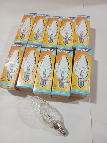 Luxram 40w clear twisted - 10, x