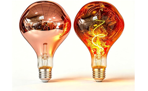 Vintage light bulb - light, e27