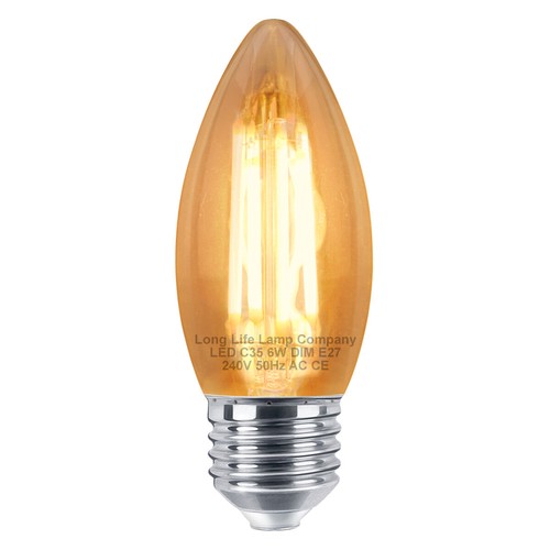 Dimmable vintage led candle - dimmable,