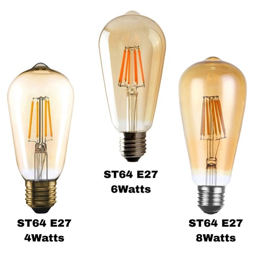 Vintage st64 led filament - vintage,