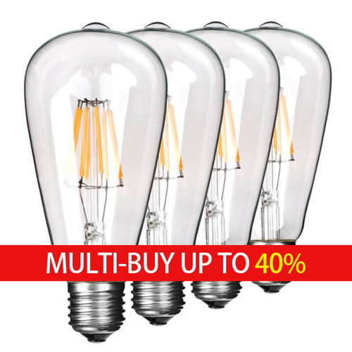 Vintage style edison e27 - 4/6w,