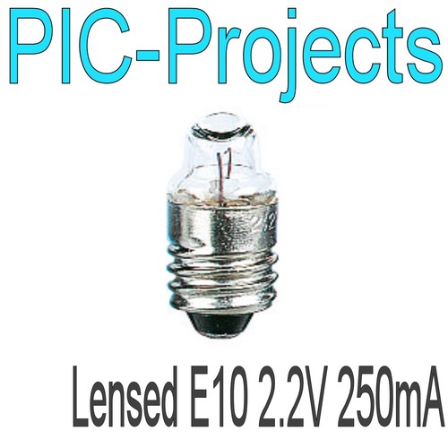 E10 volt lensed bulb - x,