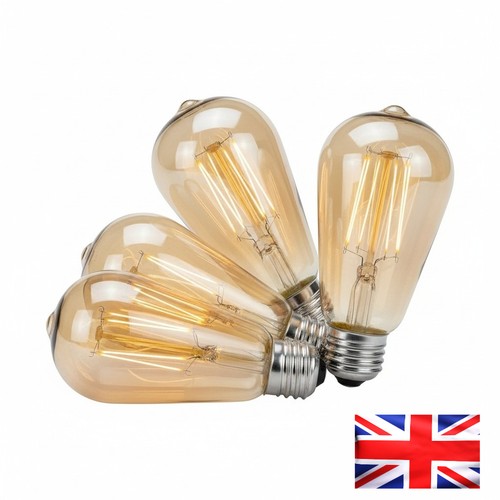 Vintage e27 st64 - 4x,