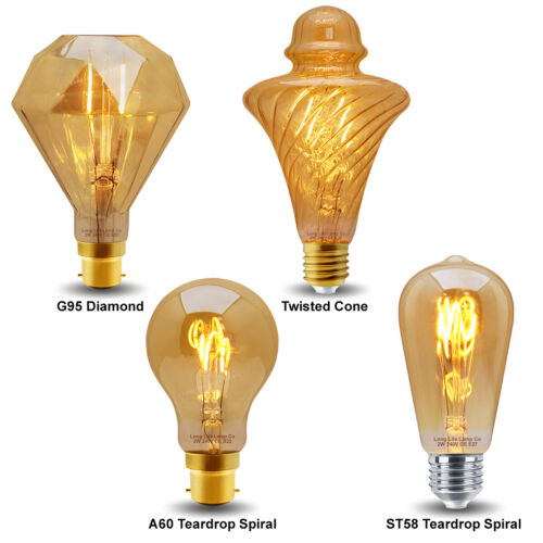 Vintage led edison style - 2w,