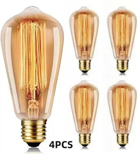 Vintage e27 st64 - 4x,