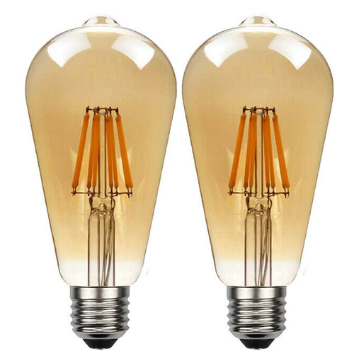 2pack e27 led edison - led,