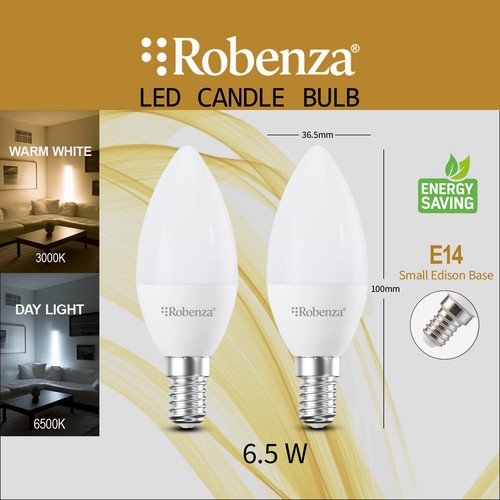 Led candle e14 bulb 50w - e14,