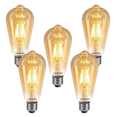 Vintage st64 e27 - 8w, dimmable