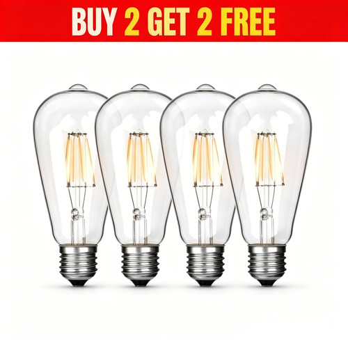 St64 vintage edison led - st64,