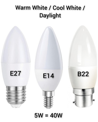 Led candle bulb e14 e27 - candle,