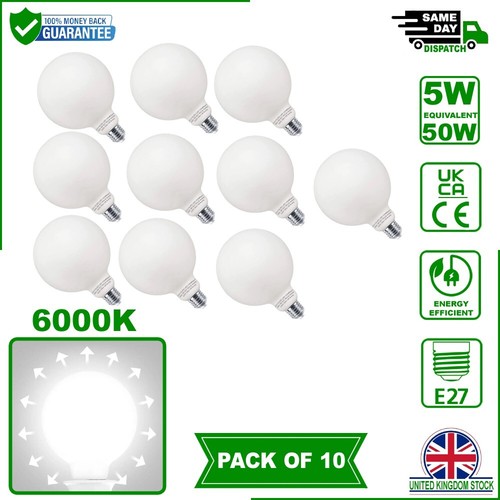 Led e27 globe bulb g80 - 5w,