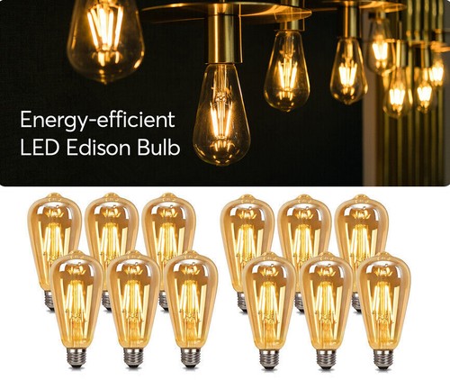 12pc e27 vintage retro - e27, led