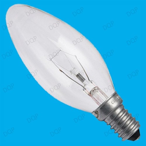 10x 60w clear candle - 10x,