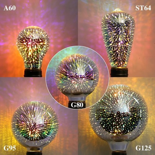 Led edison light bulb - led, 6w