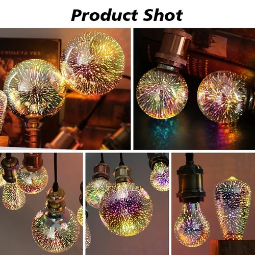 Led edison light bulb - bulb, 6w